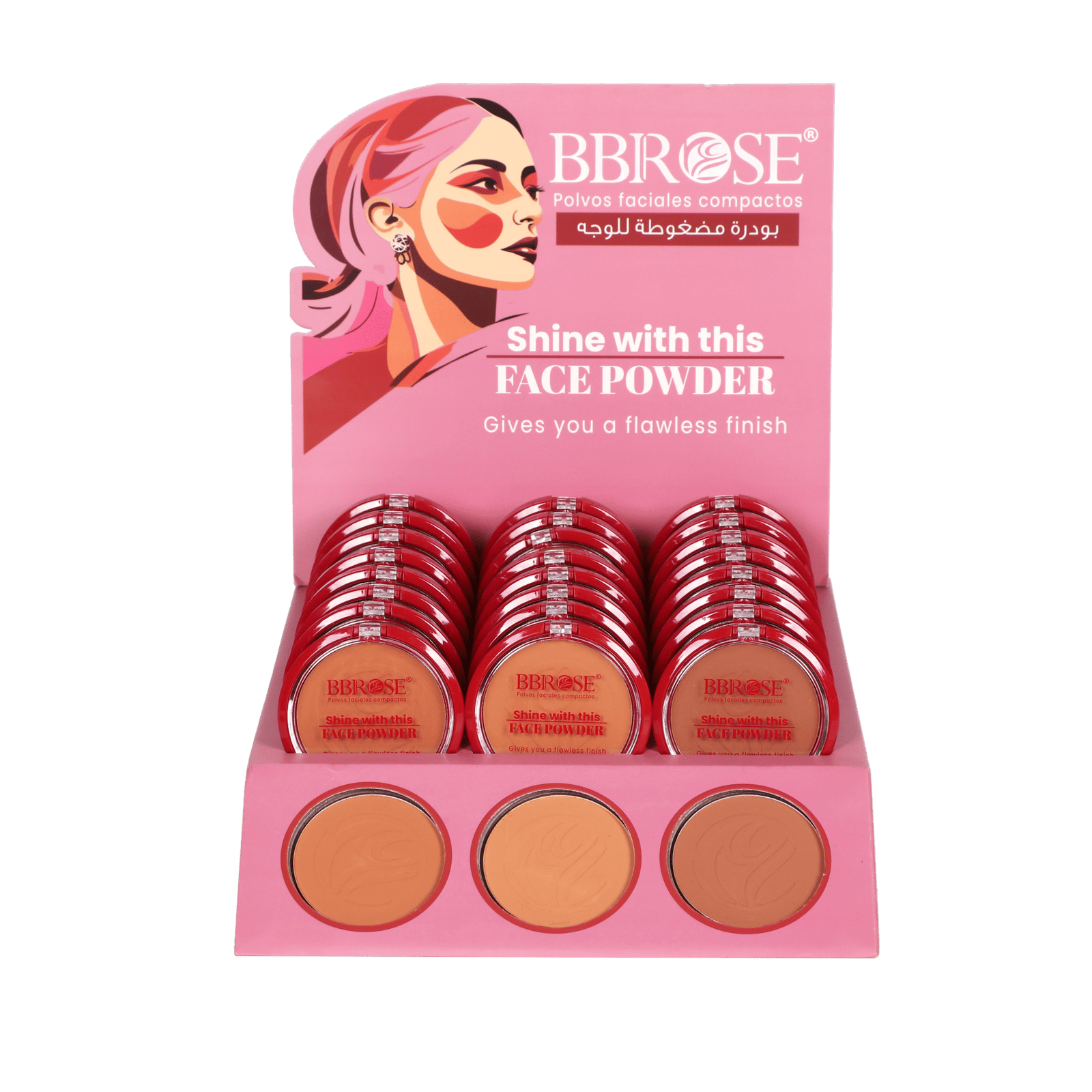 بودرة مضغوطة للوجه من بيبي روز - الصورة 4